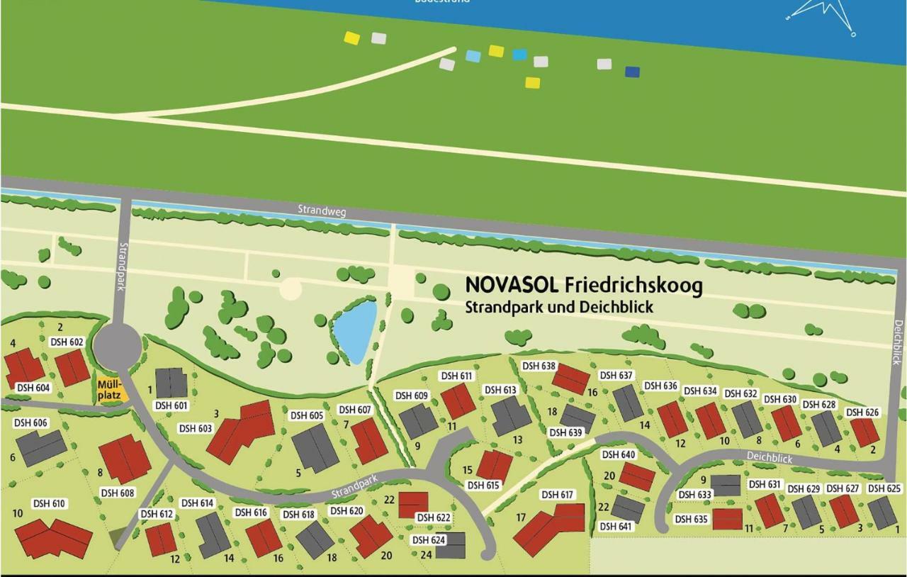 Friedrichskoog-Strandpark 8 Esterno foto